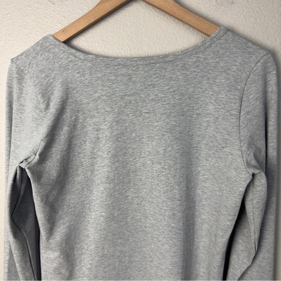 Universal Standard Gray Long Sleeve Top - Picture 7 of 10